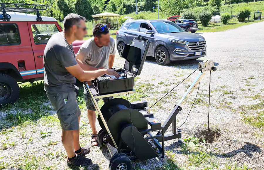 Application Display Underwater Wells Inspection